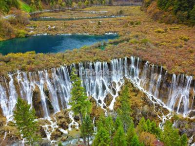 Jiuzhaigou in October