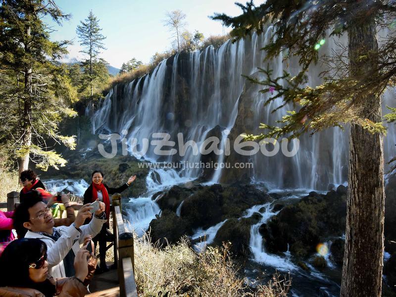 Jiuzhai Valley National Park in March