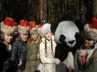 Beautiful Girls in Jiuzhaigou