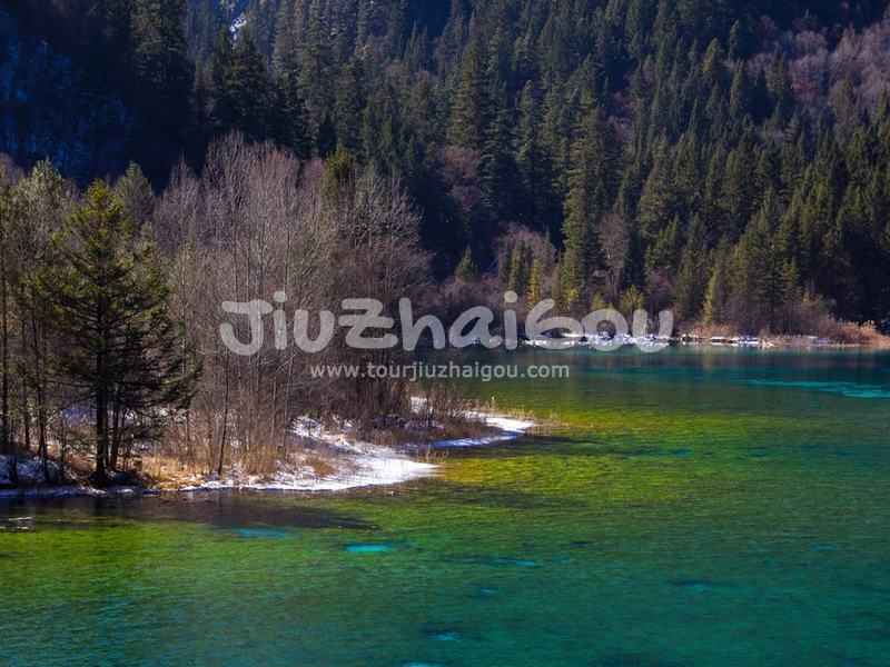 Jiuzhaigou in January