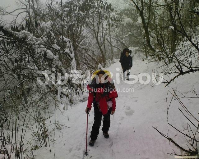 Hiking on Xiling Snow Mountain